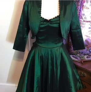 1950's Reproduction Holiday Dress and Jacket